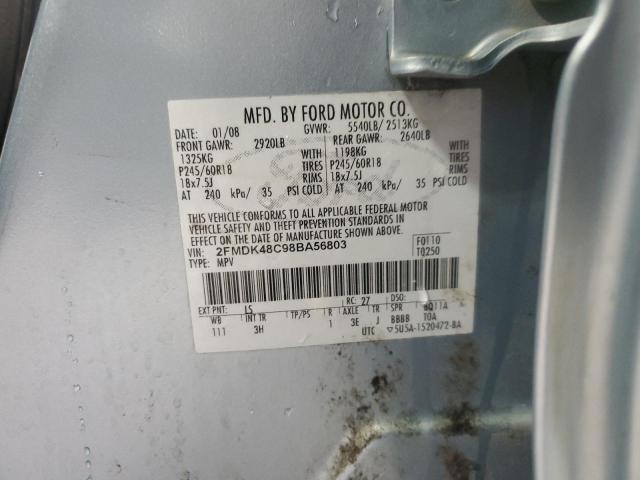 2008 FORD EDGE SEL #3282583899