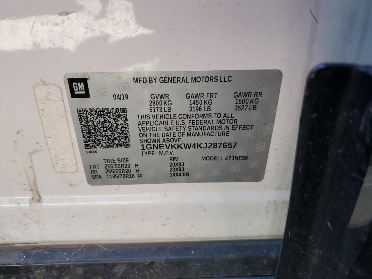 CHEVROLET TRAVERSE PREMIER