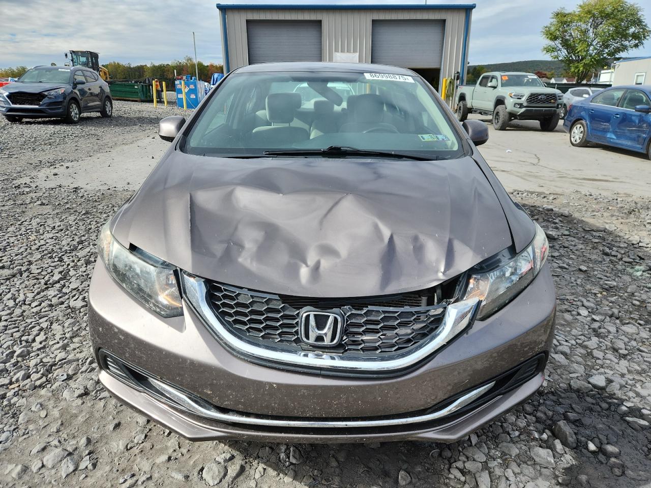 Lot #3301970417 2013 HONDA CIVIC LX