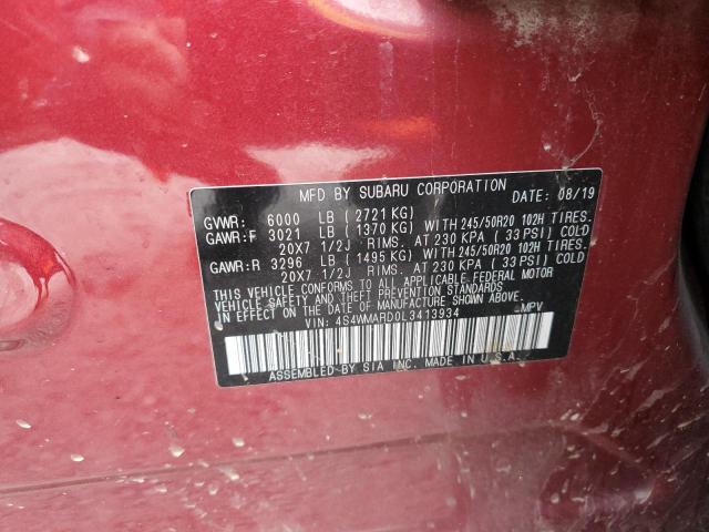 2020 SUBARU ASCENT TOU #3281632398