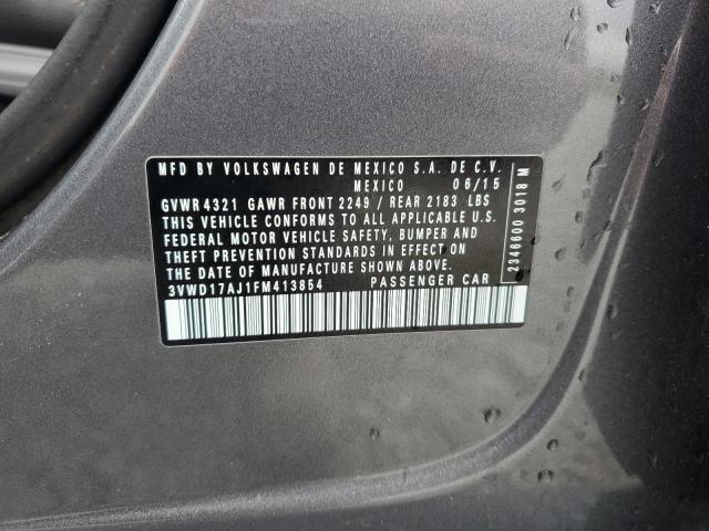 2015 VOLKSWAGEN JETTA SE 3VWD17AJ1FM413854