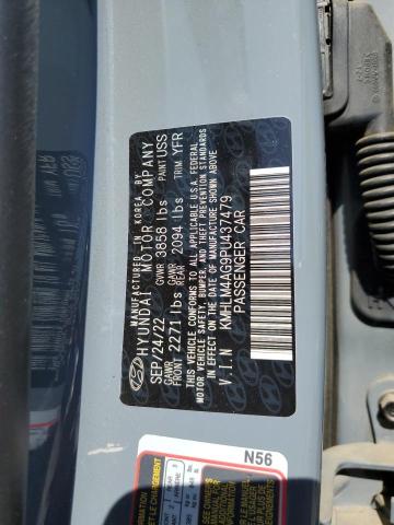 2023 HYUNDAI ELANTRA SE KMHLM4AG9PU437479