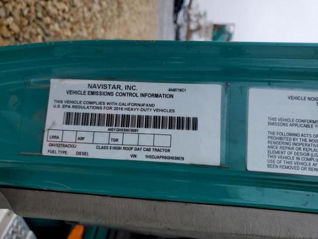 2016 INTERNATIONAL PROSTAR #3281471014