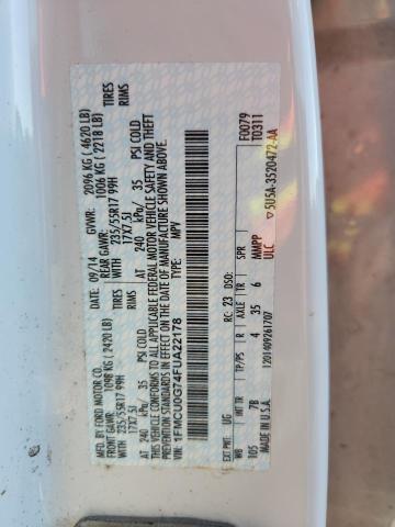 2015 FORD ESCAPE SE #3286700298