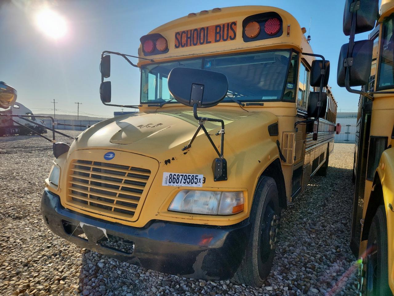 Lot #3286644309 2012 BLUE BIRD SCHOOL BUS