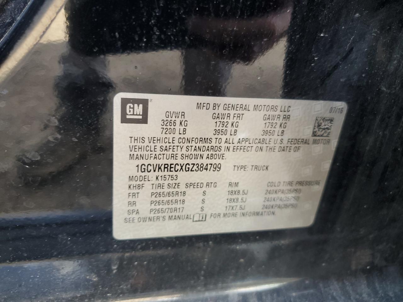 CHEVROLET SILVERADO K1500 LT