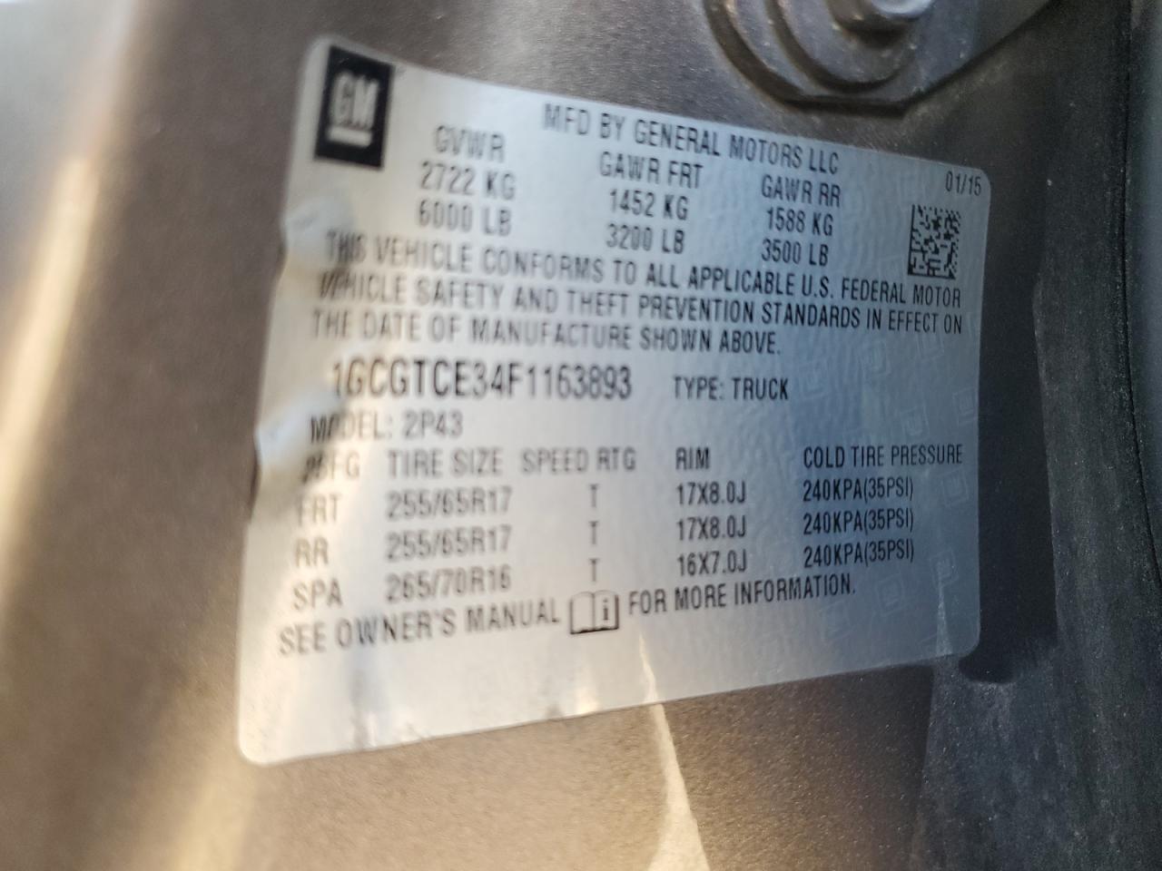 CHEVROLET COLORADO Z71