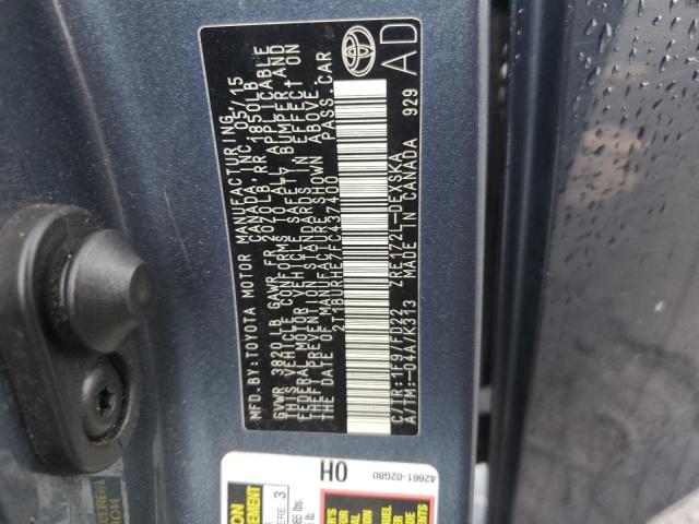 2015 TOYOTA COROLLA L - 2T1BURHE7FC437400