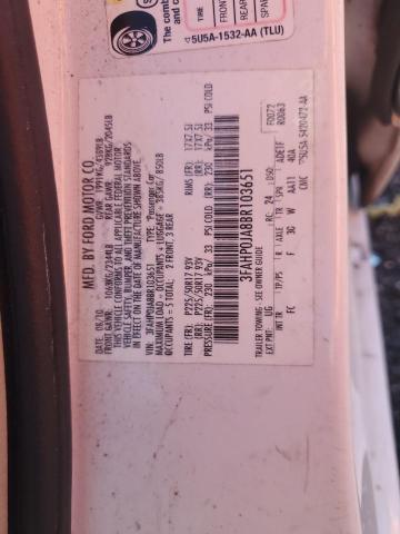 2011 FORD FUSION SEL - 3FAHP0JA8BR103651