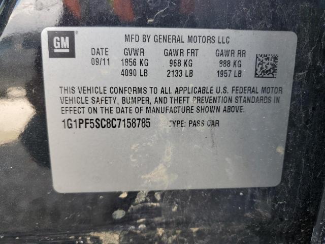 2012 CHEVROLET CRUZE LT #3301605633