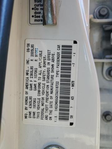 2007 HONDA ACCORD SE #3310304982