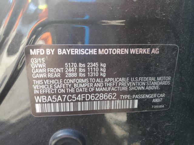 2015 BMW 528 XI WBA5A7C54FD628662