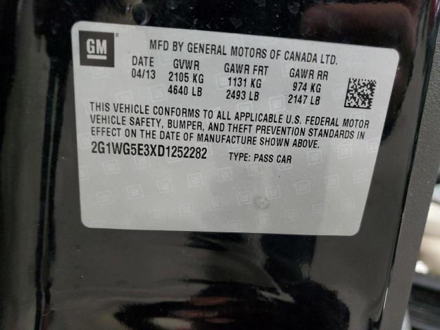 2013 CHEVROLET IMPALA LT - 2G1WG5E3XD1252282