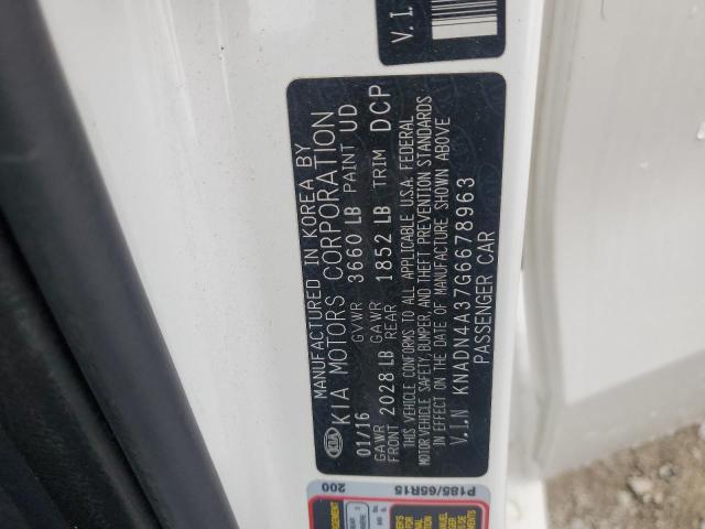 2016 KIA RIO EX - KNADN4A37G6678963