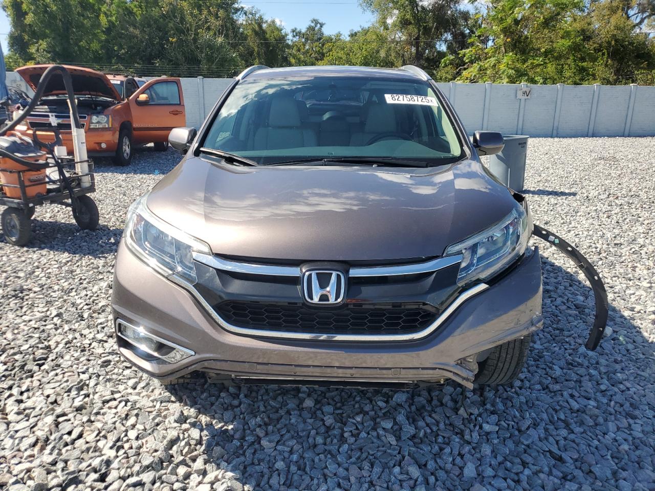 Lot #3302879904 2015 HONDA CR-V EXL