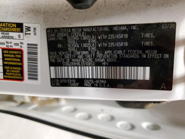 2020 TOYOTA HIGHLANDER #3293306421