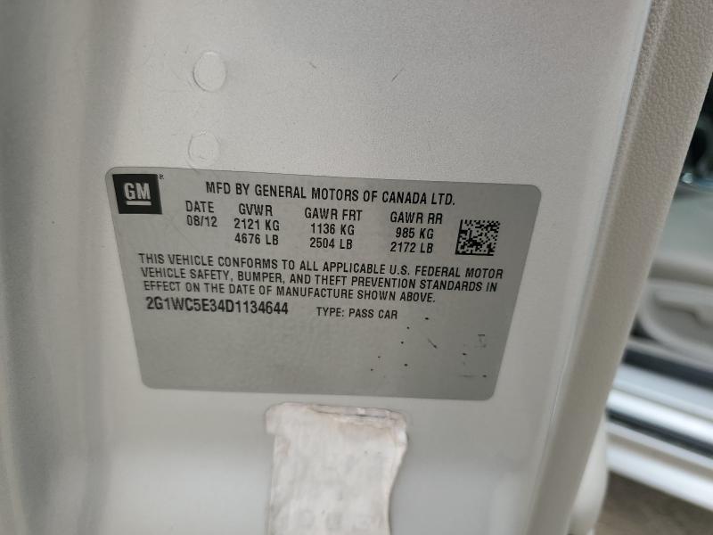 2013 CHEVROLET IMPALA LTZ - 2G1WC5E34D1134644