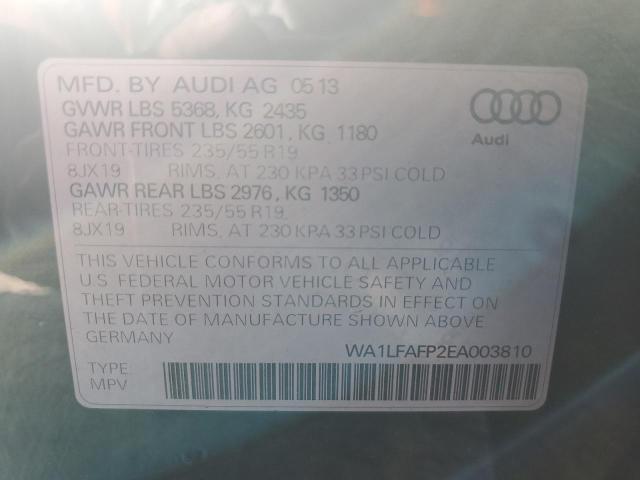 2014 AUDI Q5 PREMIUM PLUS - WA1LFAFP2EA003810