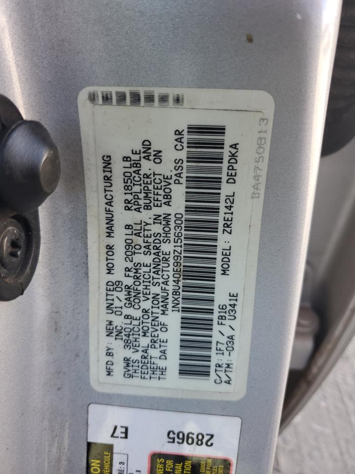 Lot #3259729188 2009 TOYOTA COROLLA BA