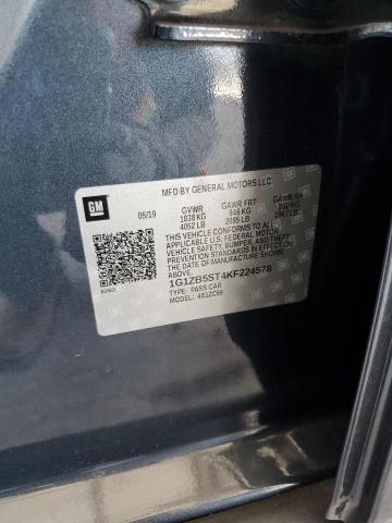 2019 CHEVROLET MALIBU LS - 1G1ZB5ST4KF224578