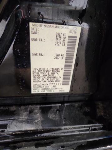 2016 NISSAN ALTIMA 2.5 - 1N4AL3APXGC277522