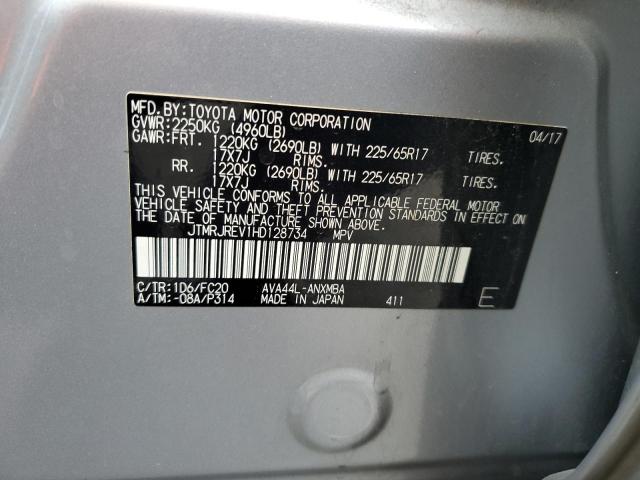 2017 TOYOTA RAV4 HV LE #3301654621