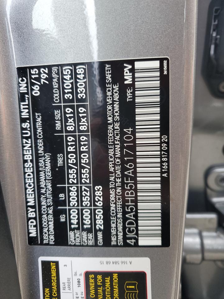 MERCEDES-BENZ M-CLASS 350 4MATIC