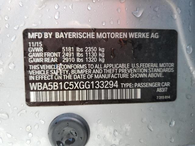 2016 BMW 535 I - WBA5B1C5XGG133294