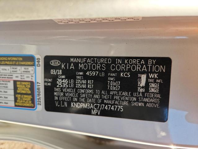 2018 KIA SPORTAGE L #3278750620