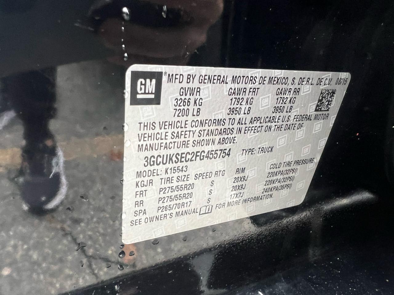 Lot #3277008186 2015 CHEVROLET SILVERADO