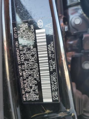 2015 TOYOTA PRIUS C JTDKDTB35F1106338