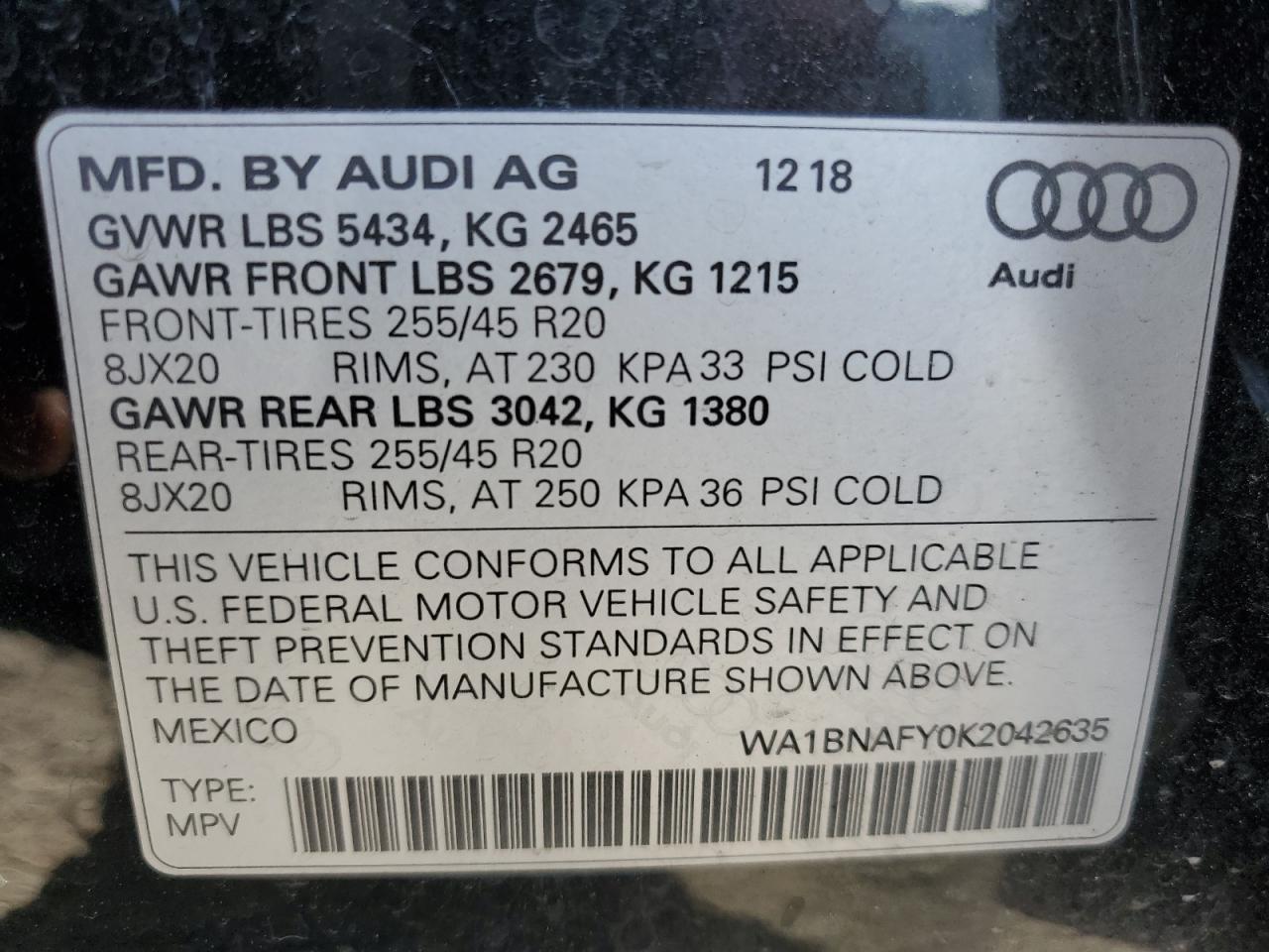 AUDI Q5 PREMIUM PLUS