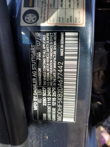 2013 MERCEDES-BENZ E 350 - WDDHF5KB2DA677442