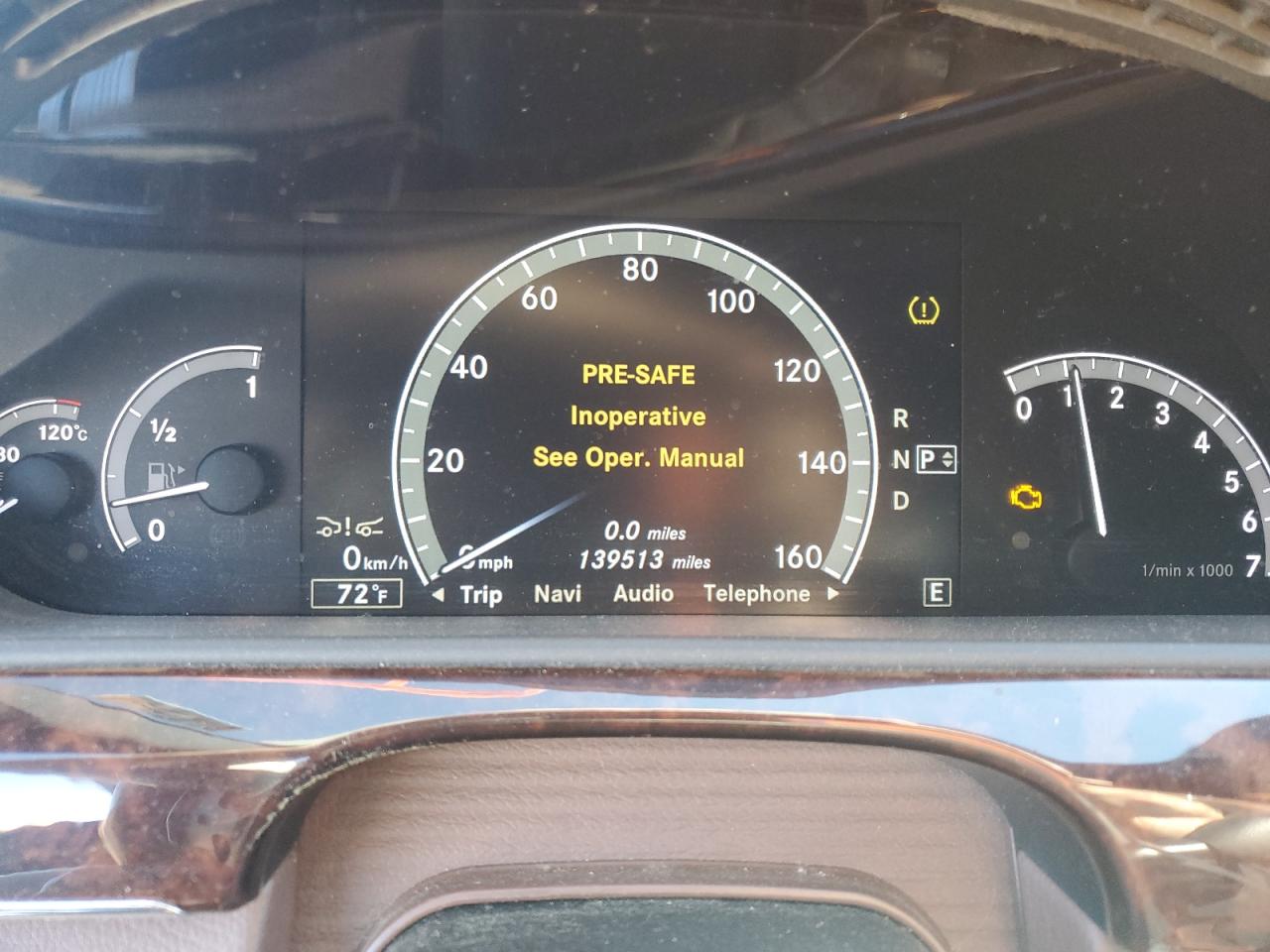 MERCEDES-BENZ S-CLASS 550 4MATIC