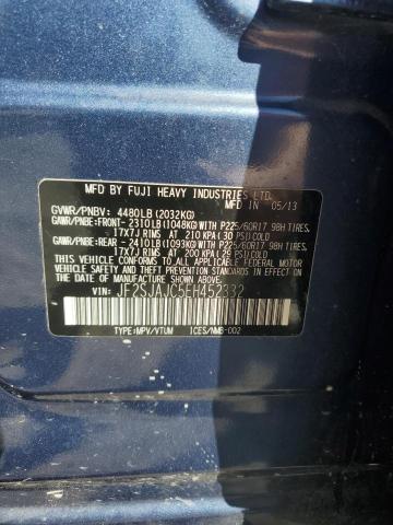 2014 SUBARU FORESTER 2 - JF2SJAJC5EH452332