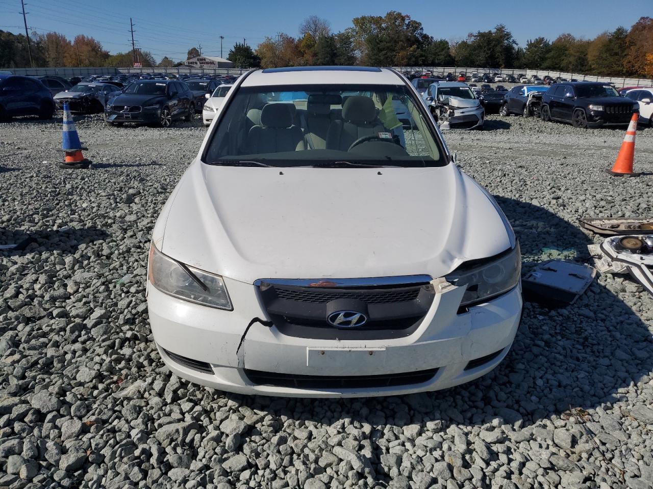 Lot #3287693047 2008 HYUNDAI SONATA GLS