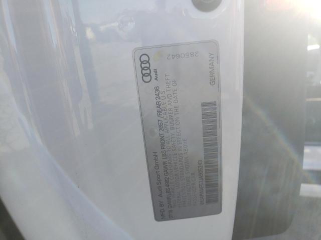 2018 AUDI RS5 WUAPWAF57JA905243