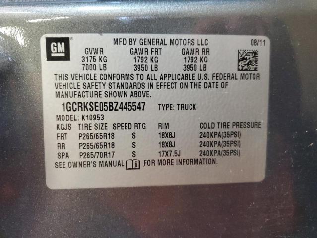 2011 CHEVROLET SILVERADO #3255658533