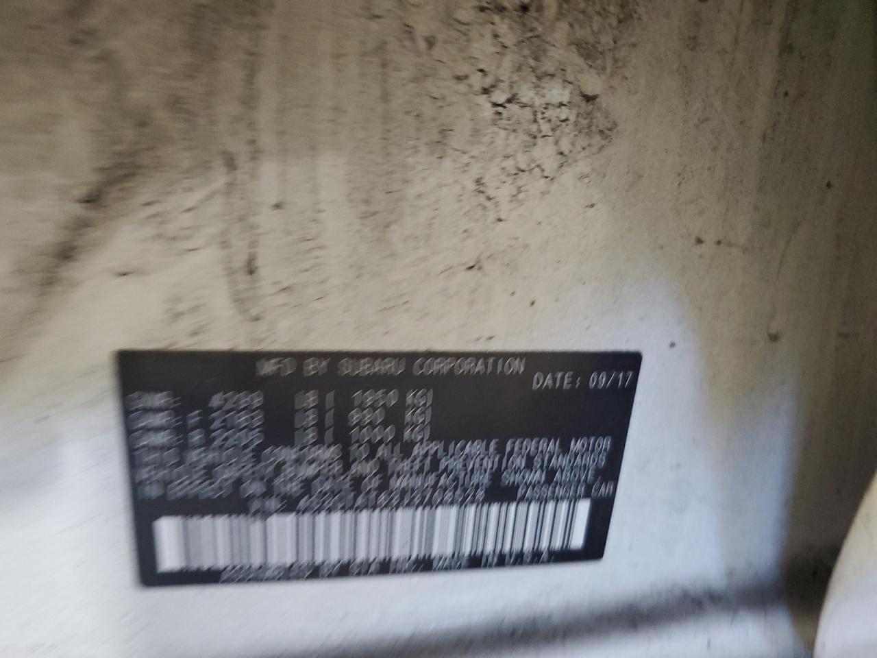 SUBARU IMPREZA LIMITED