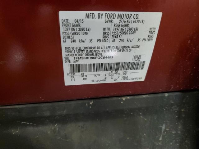 2015 FORD EXPLORER X #3278729610