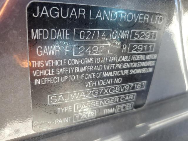 2016 JAGUAR XJL PORTFO SAJWA2G7XG8V97161