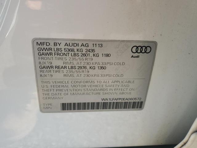 2014 AUDI Q5 PREMIUM - WA1LFAFP0EA060572