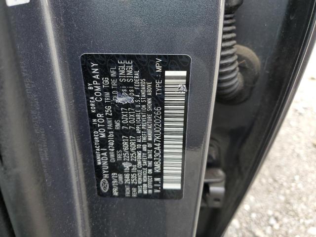 2019 HYUNDAI TUCSON LIM - KM8J3CA47KU020266