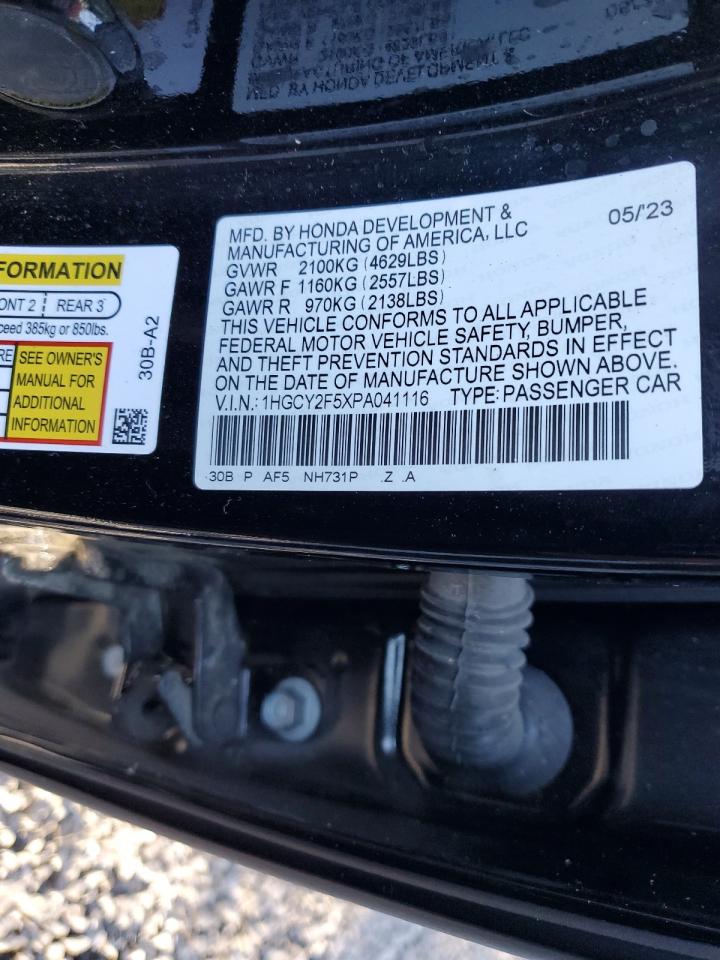 HONDA ACCORD HYBRID SPORT