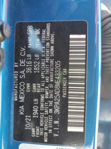 2021 KIA RIO S #3303959691