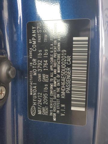 2013 HYUNDAI ELANTRA CO - KMHDH6AE5DU002019