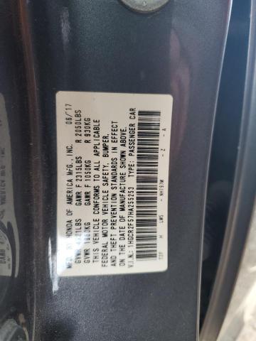 2017 HONDA ACCORD SPO - 1HGCR2F57HA255253