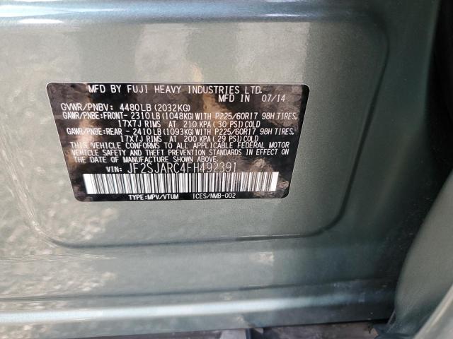 2015 SUBARU FORESTER 2 #3298056158