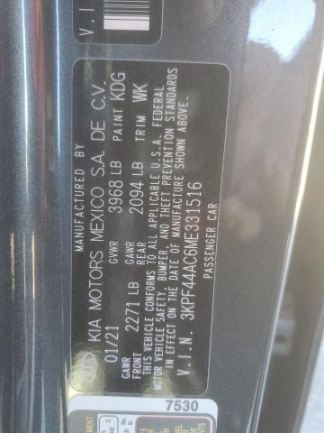 2021 KIA FORTE GT #3302748037