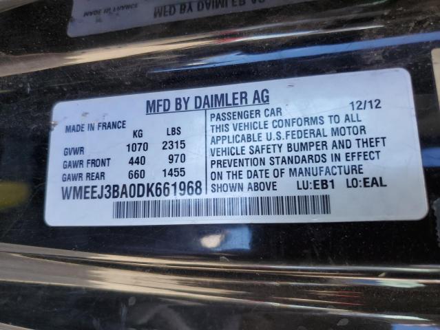 2013 SMART FORTWO PUR #3305356314